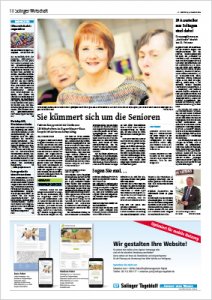Bericht aus dem Solinger Tageblatt (09.02.2016)